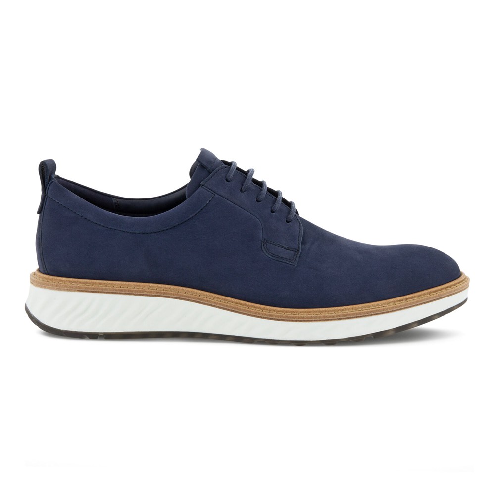 Zapatos Derby Hombre - ECCO St.1 Hybrid Shoes - Azul Marino - TCG937526